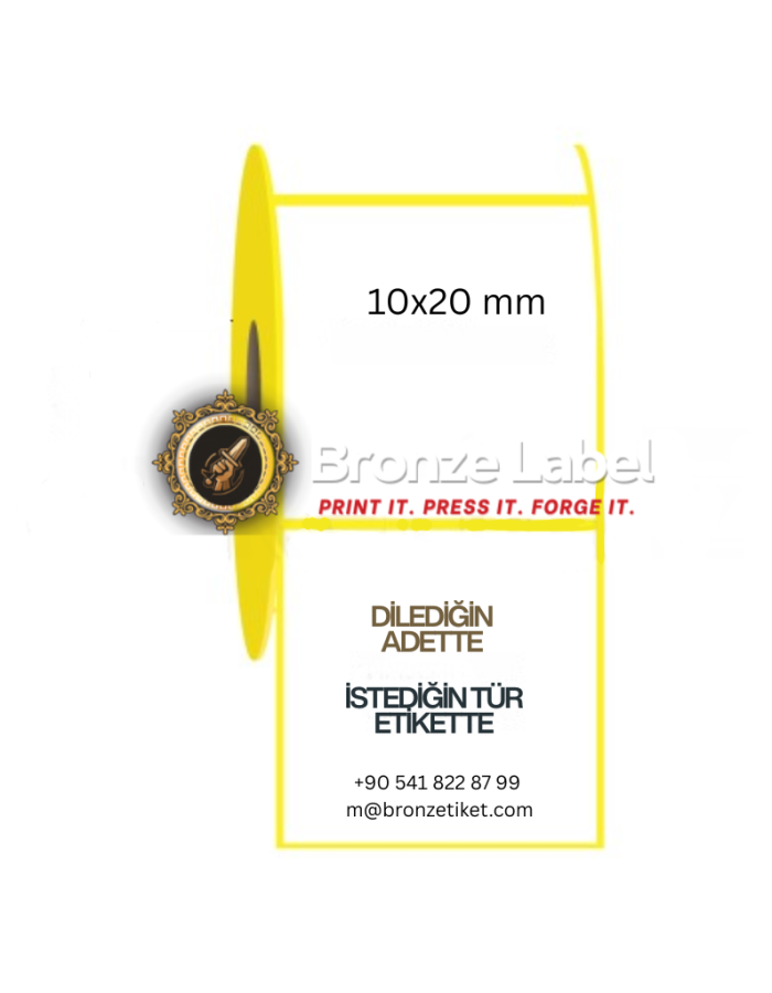 10×20 MM TERMAL ETİKET